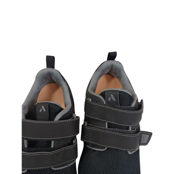 MEN'S ANODYNE DIABETIC COMFORT SHOES BLACK W/DOUBLE STRAPS SZ 11.5 W - Picture 6 of 10